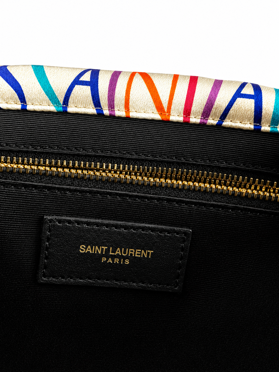 YSL Jamie Medium Flap Bag in Quilted Printed Silk