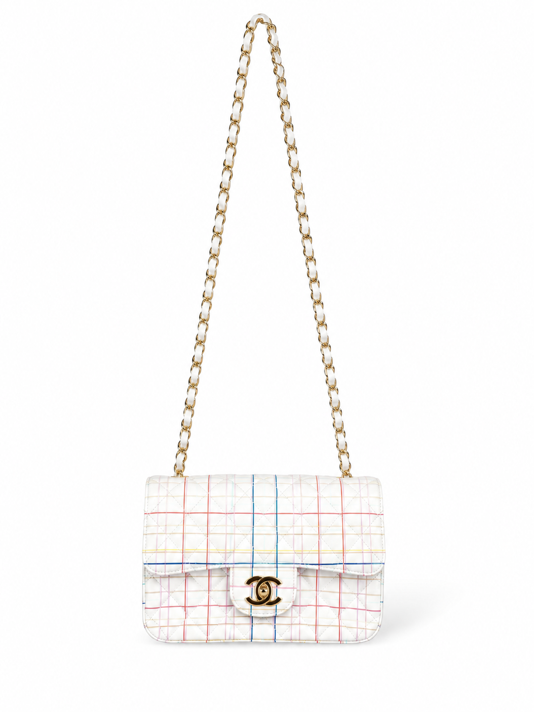 Chanel Classic Single Flap Bag – Quilted Printed Calfskin Mini