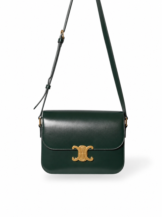 Celine Triomphe Shoulder Bag - Smooth Calfskin Medium