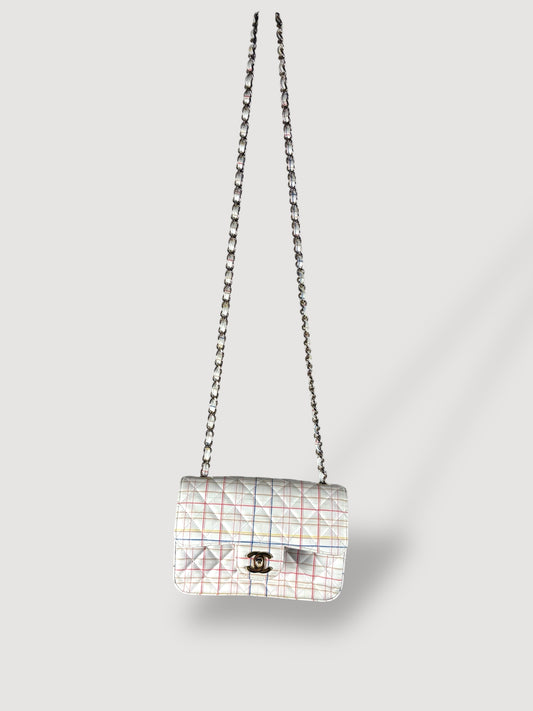 Chanel Classic Single Flap Bag – Quilted Printed Calfskin Mini