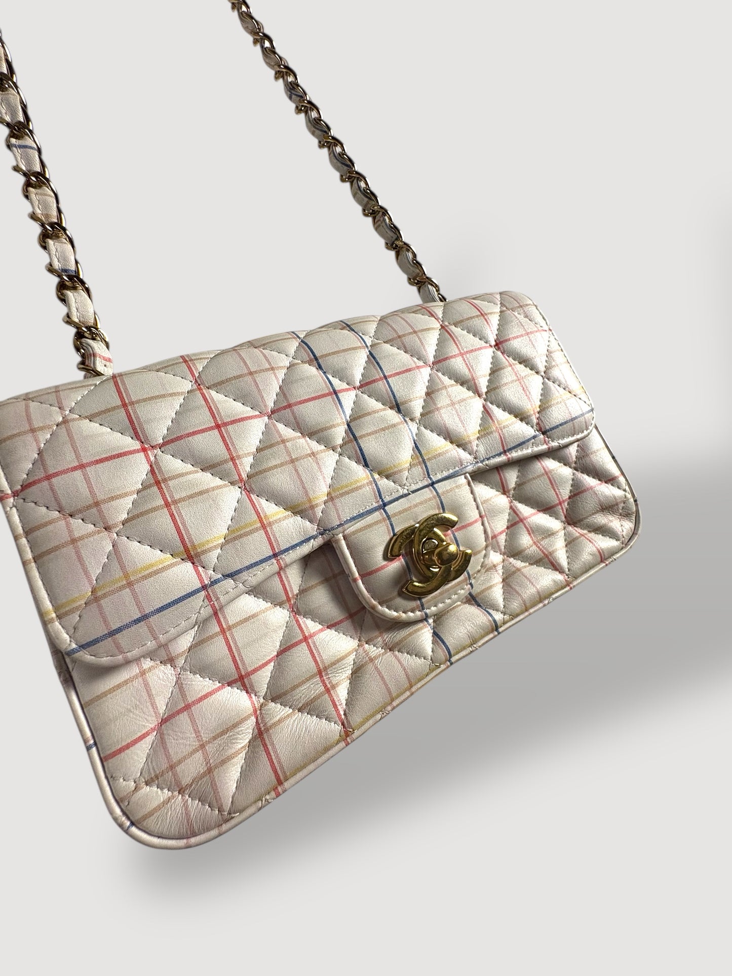 Chanel Classic Single Flap Bag – Quilted Printed Calfskin Mini